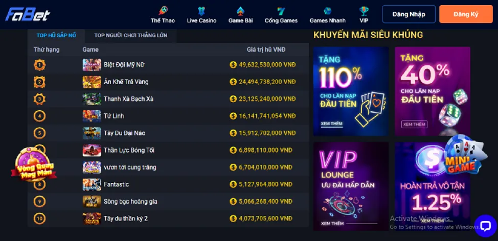 Người chơi f66 login chiến thắng lớn